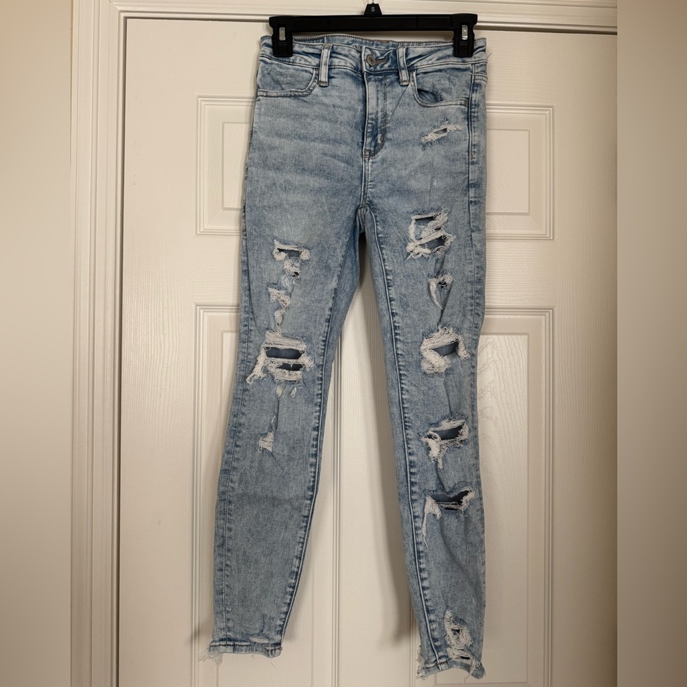 American Eagle Super Hi-rise Jegging Size 2